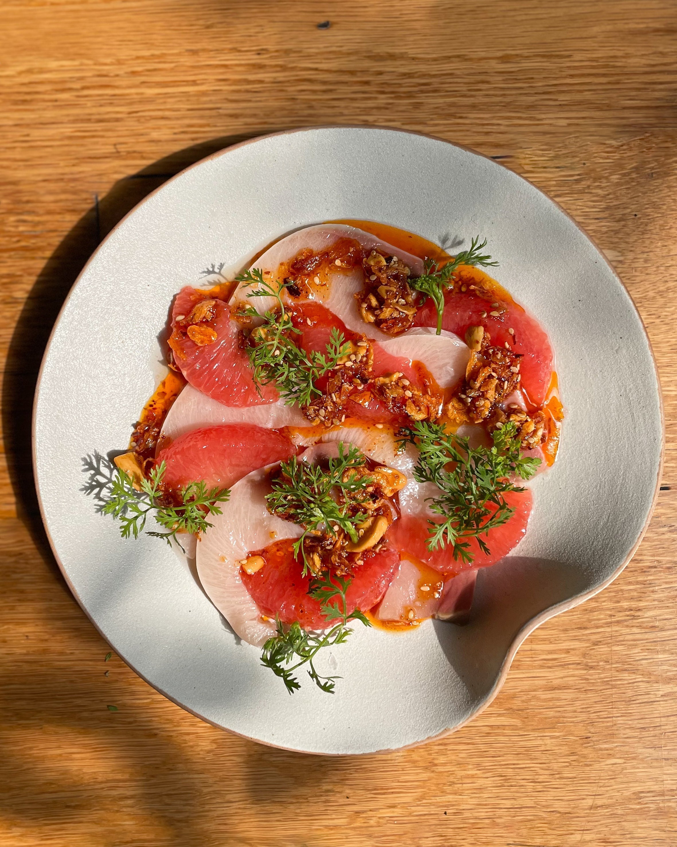 Crudo and Crunch: A Citrus Season Send-Off